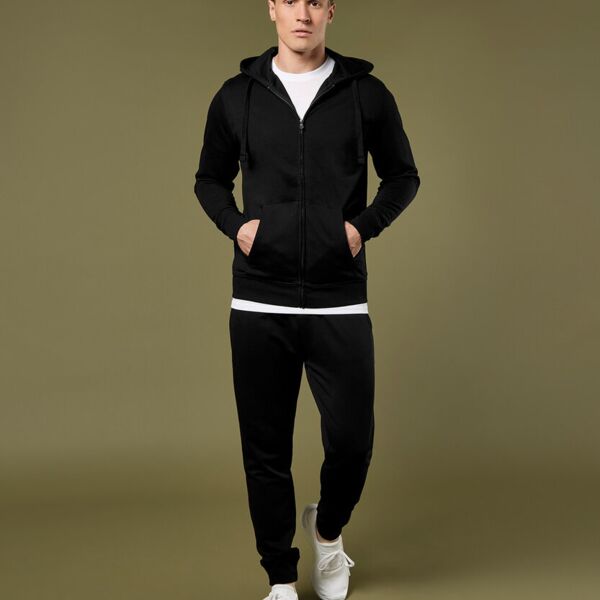 Klassic hooded zipped jacket Superwash® 60° long sleeve (regular fit) Thumbnail
